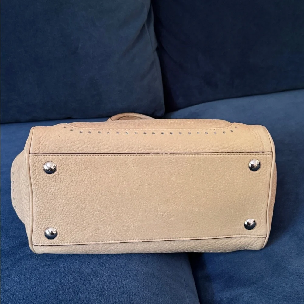 Coach Hampton Satchel Women’s Ivory/Beige‎ Shoulder Bag